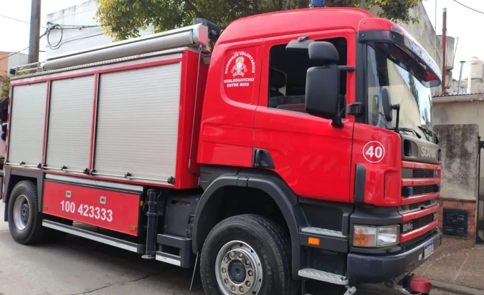 Incorporaron dos autobombas al parque automotor de Bomberos