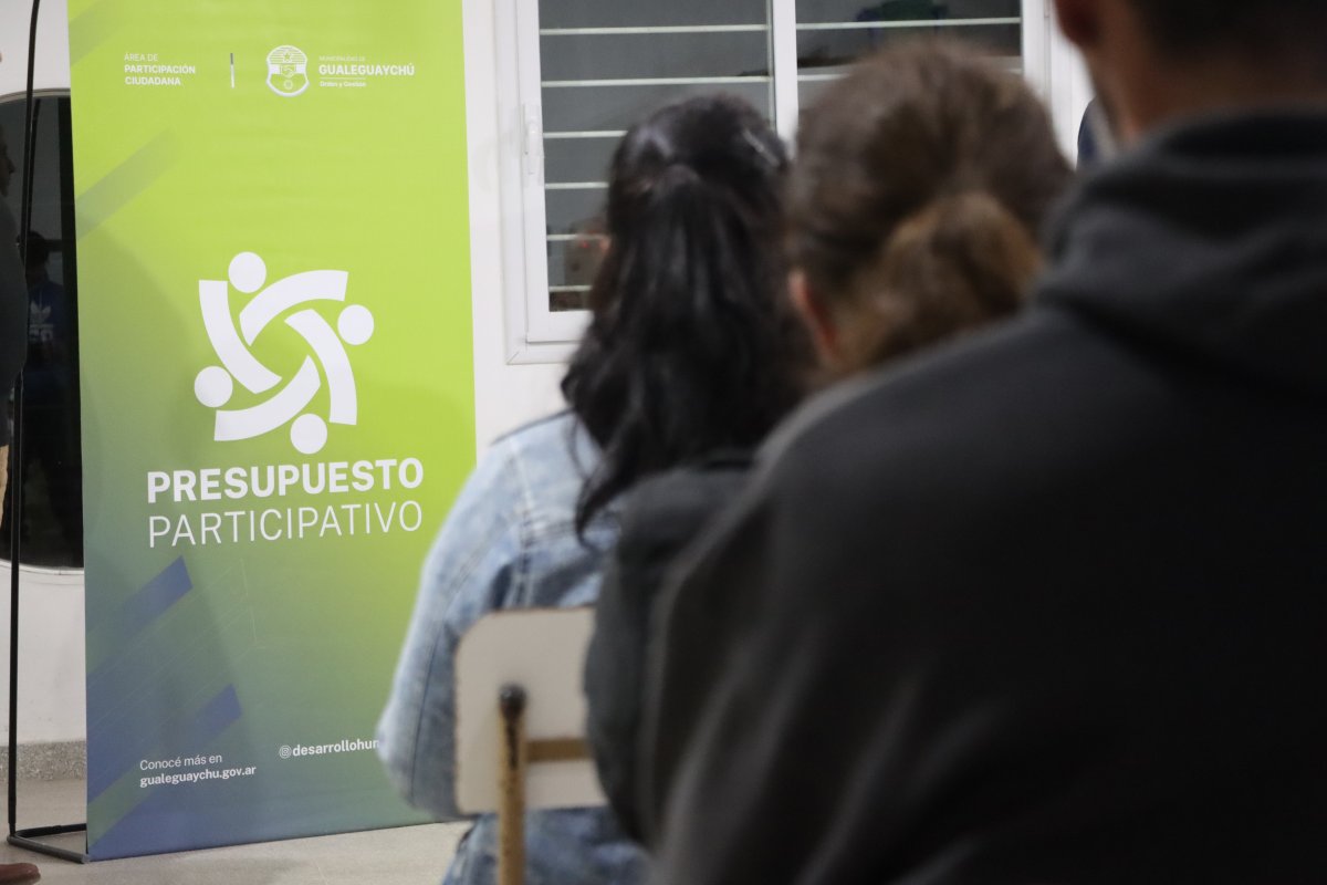 El próximo lunes comenzarán las reuniones zonales del Presupuesto Participativo 2026