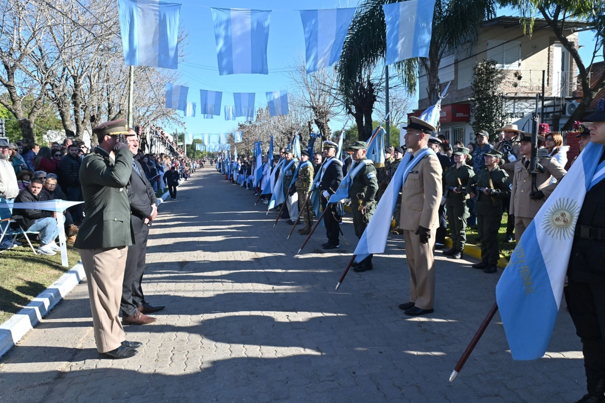 Este sábado se realiza la Fiesta de la Bandera en Pueblo Belgrano