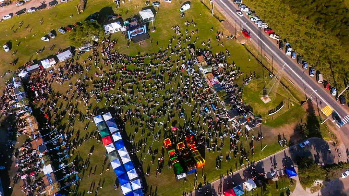 Pueblo Belgrano celebró su primer Día de la Bandera como Fiesta Provincial