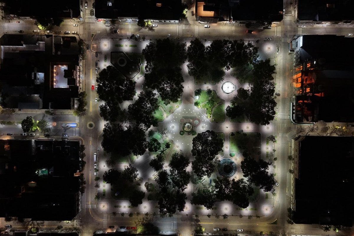 La zona este de Gualeguaychú ya cuenta con las 670 nuevas lámparas con tecnología LED