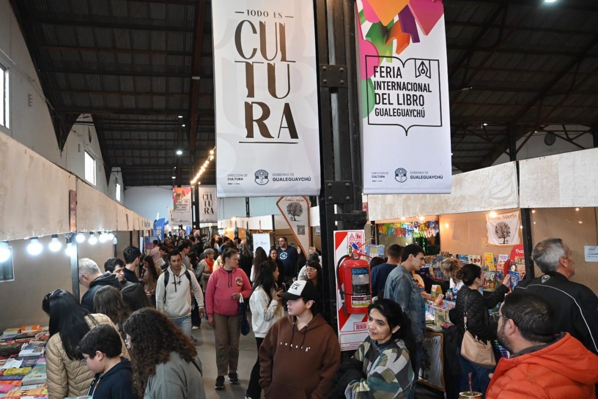 Programa de la 3° Feria Internacional del Libro de Gualeguaychú para este domingo