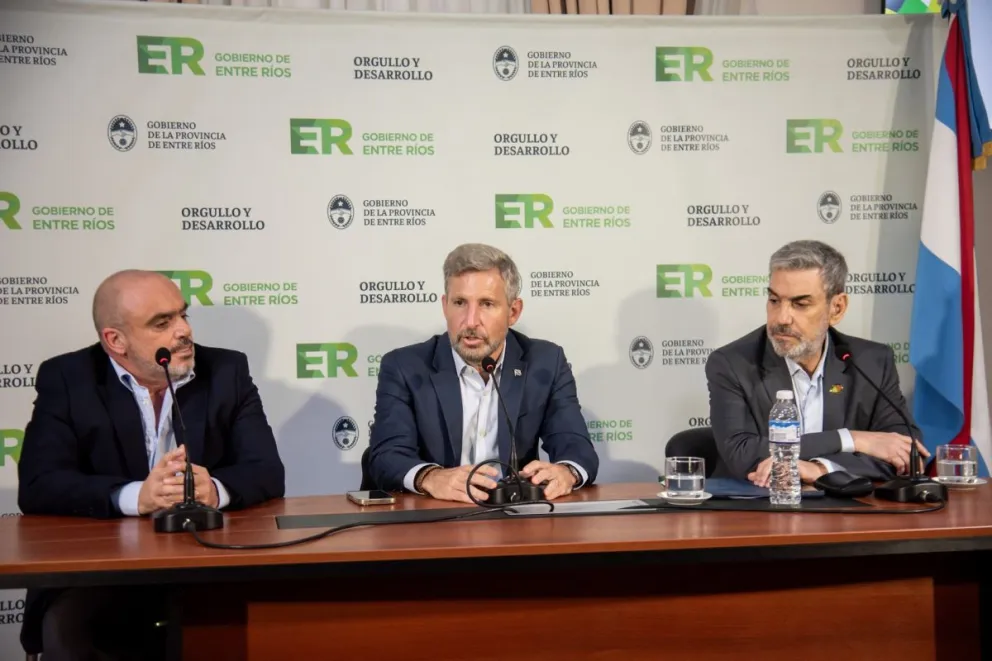 Frigerio destacó que el acuerdo con Anses es "el mayor reconocimiento de fondos obtenido por Entre Ríos"