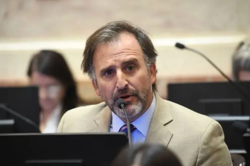 El senador libertario Joaquín Benegas Lynch tiene una empresa que gestiona ventas de tierras a extranjeros