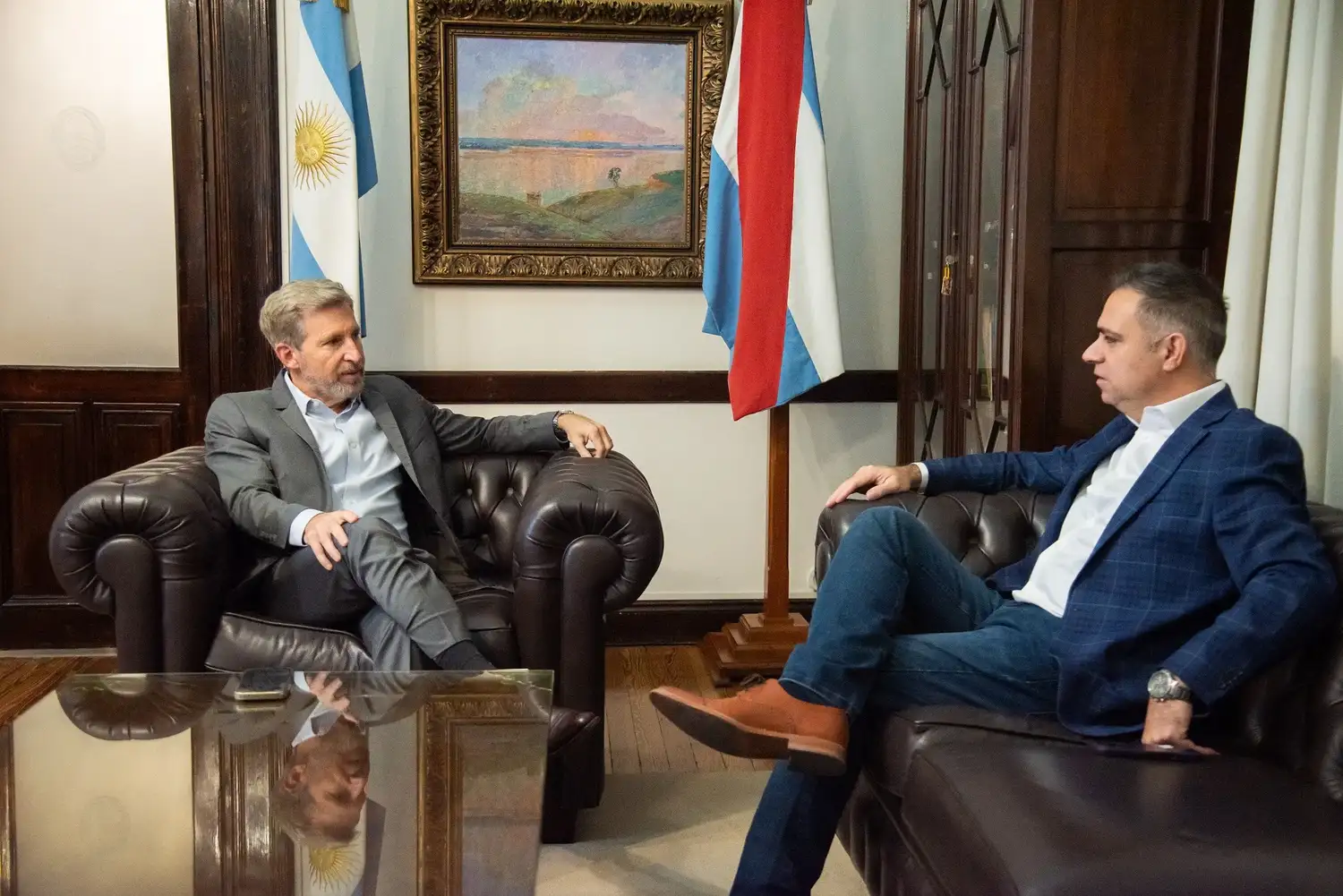 Los temas de Davico con Frigerio: El Niño, Hospital y gas