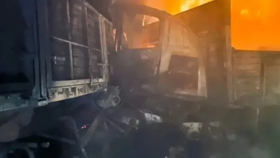 Zárate – Brazo Largo: murió un camionero tras un choque e incendio