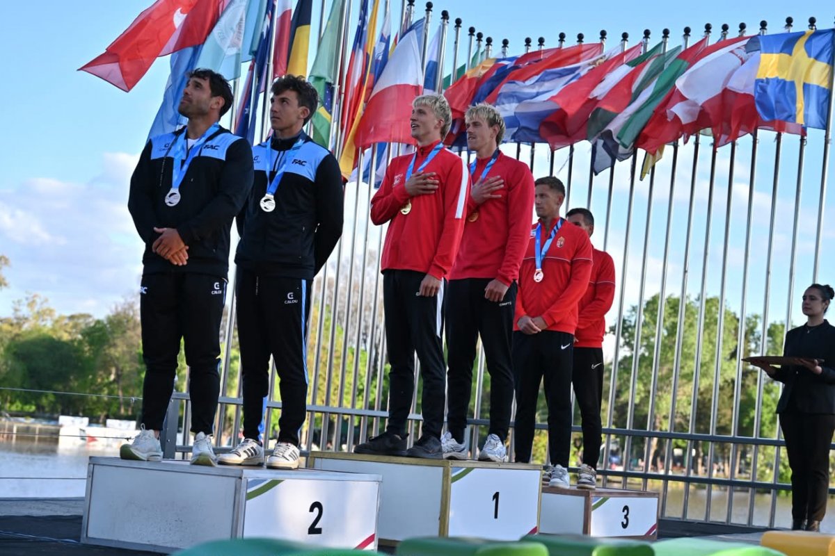 Concluyó el Mundial de Canotaje con un entrerriano como subcampeón del mundo